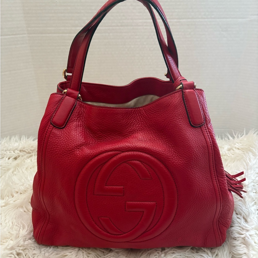 Luxury Staple Gucci Soho Shoulder Bag Authentic